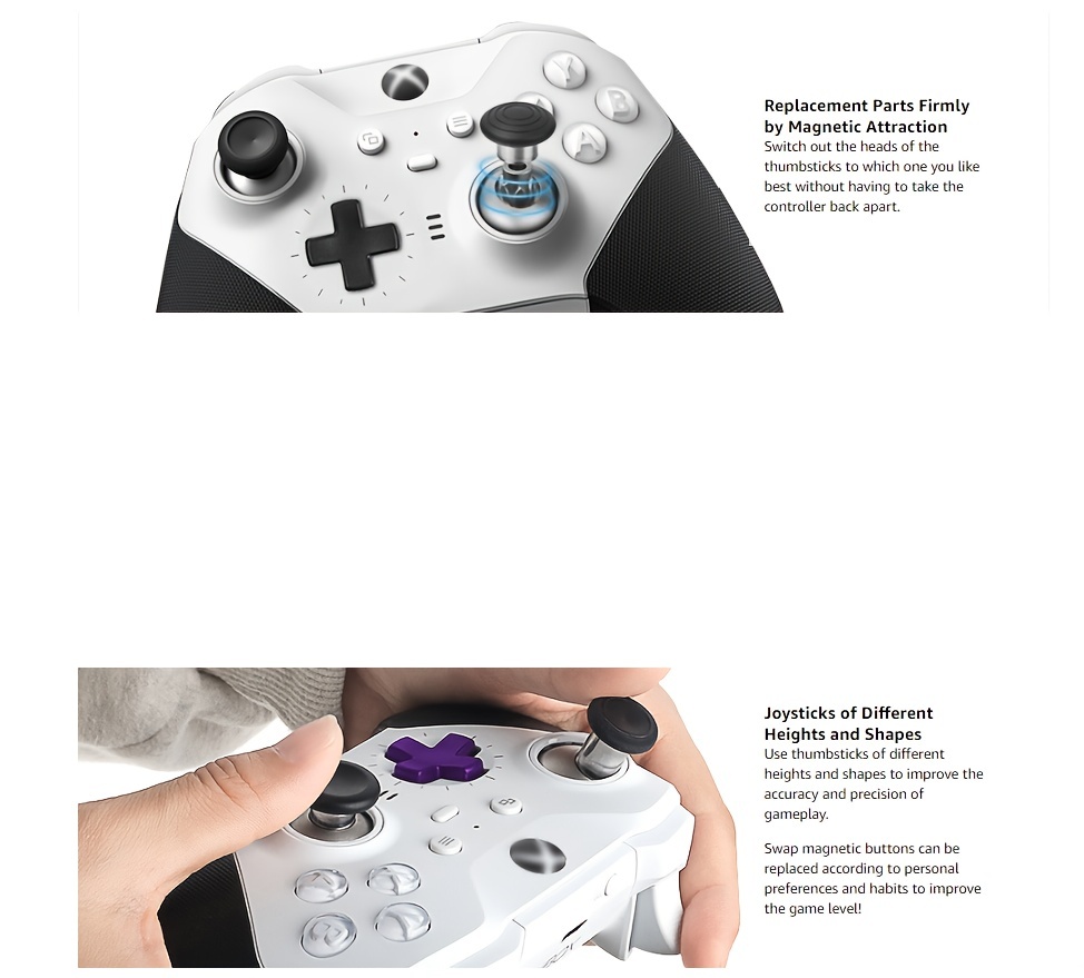 Magnetic Thumbstick Paddle Replacement Kit For Xbox One Elite