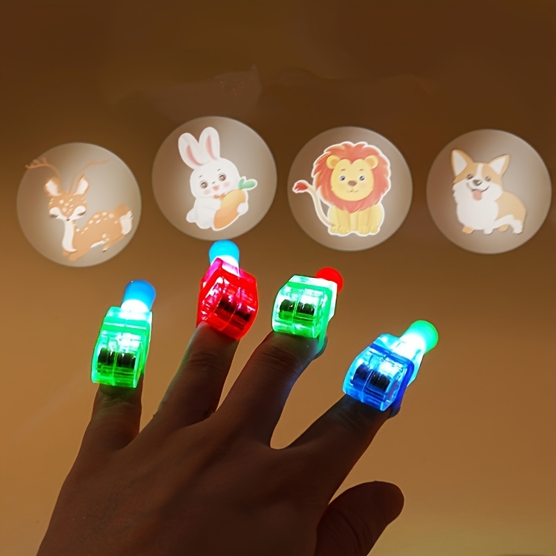 Finger LED Lichter Fingerlichter Party Rave 5 Farben