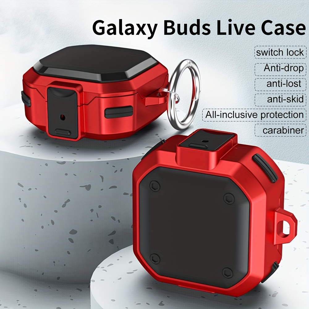 Funda protectora delgada a prueba de golpes para Samsung Galaxy Buds  FE/Buds 2 Pro/Live