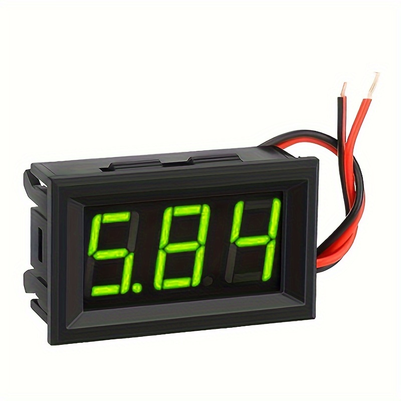 5~120v Digital Mini Voltmeter Voltage Display Led Display - Temu