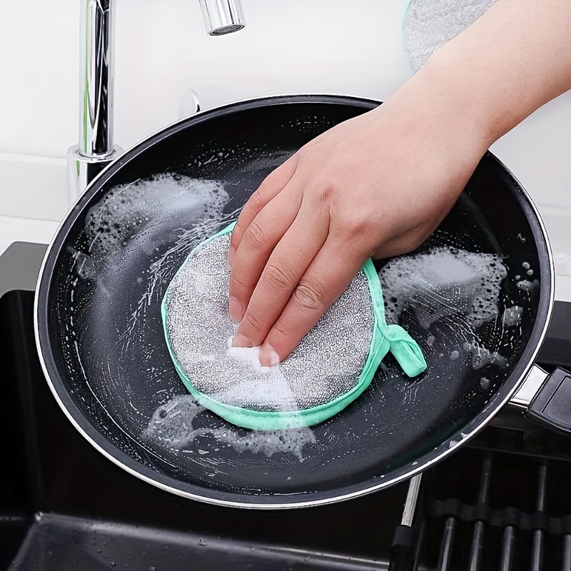 1 Esponja Lavar Platos Cocina Esponjas Limpieza Estropajo - Temu