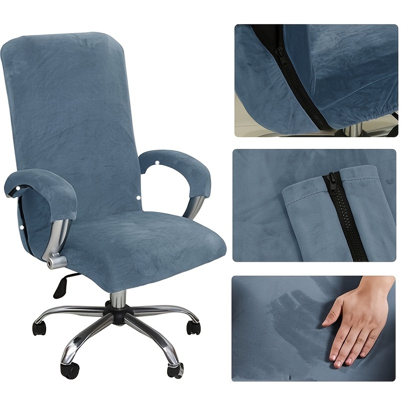 1 Pair Chair Armrest Cover Slipcover Office Computer Chair Arm Covers  Dustproof Stretchable Computer Slipcovers Cushion Protecto - AliExpress