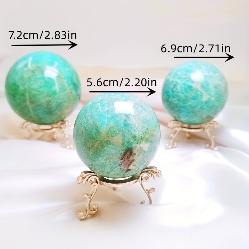 handmade/天然石とジャラパール 1pc 5 8cm 天然石 ルボール 磨かれた ルクラフト レーション ホリデー
