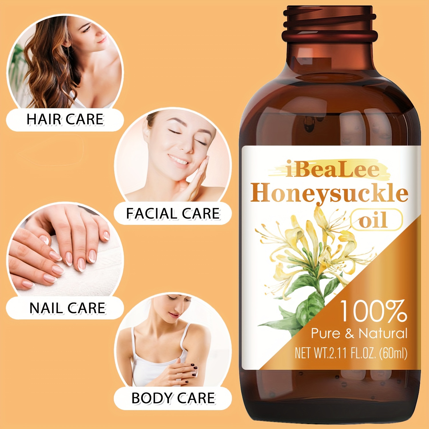 Honeysuckle Oil Essential Oil Hair Skin Nails grade Pure - Temu