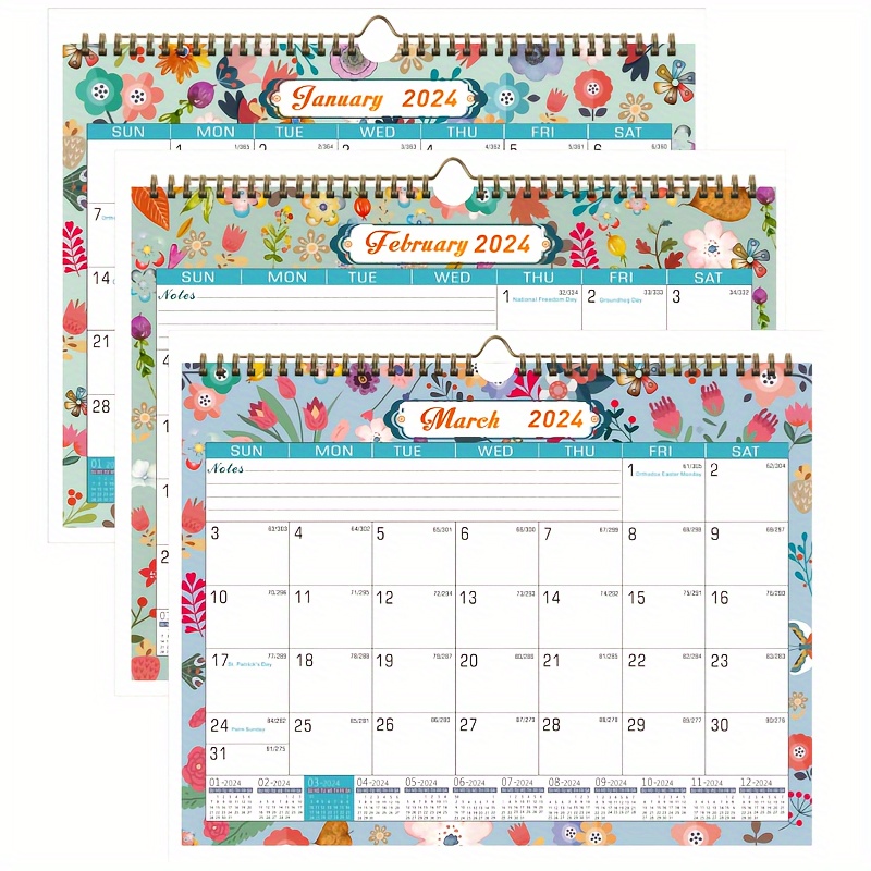 2024 2025 Table Calendar Decoration Wall Calendar Temu