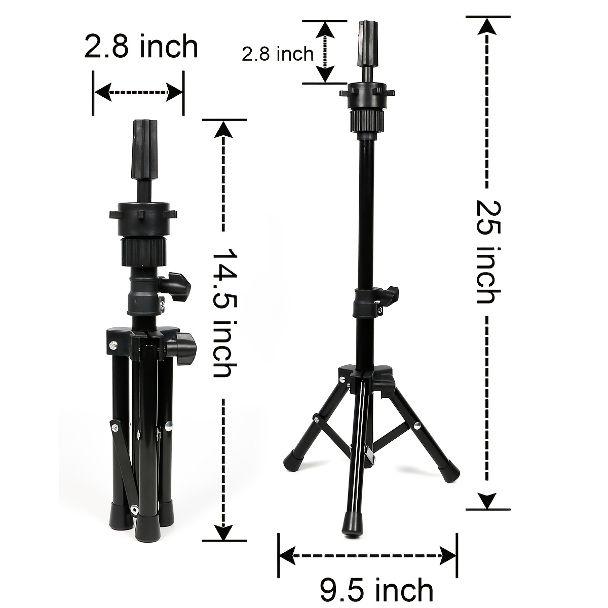 Adjustable Mini Wig Tripod Stand Cosmetology Salons Temu Canada