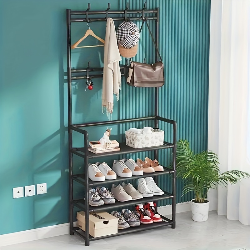 Multi layer Shoe Rack Floor To Ceiling Bedroom Hanger With - Temu