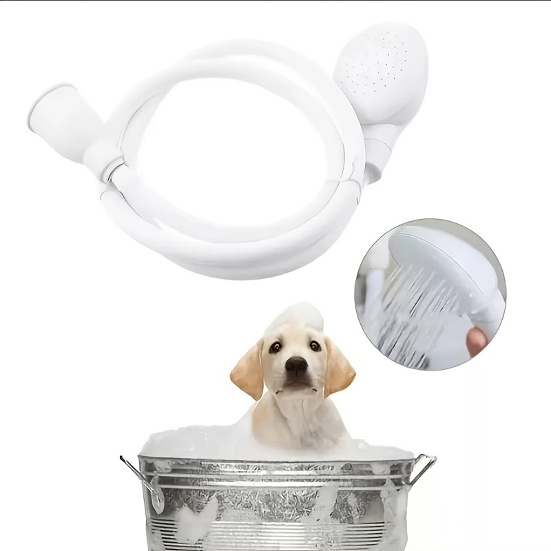 Multi functional Dog Shower Attachment Pet Shower Head - Temu