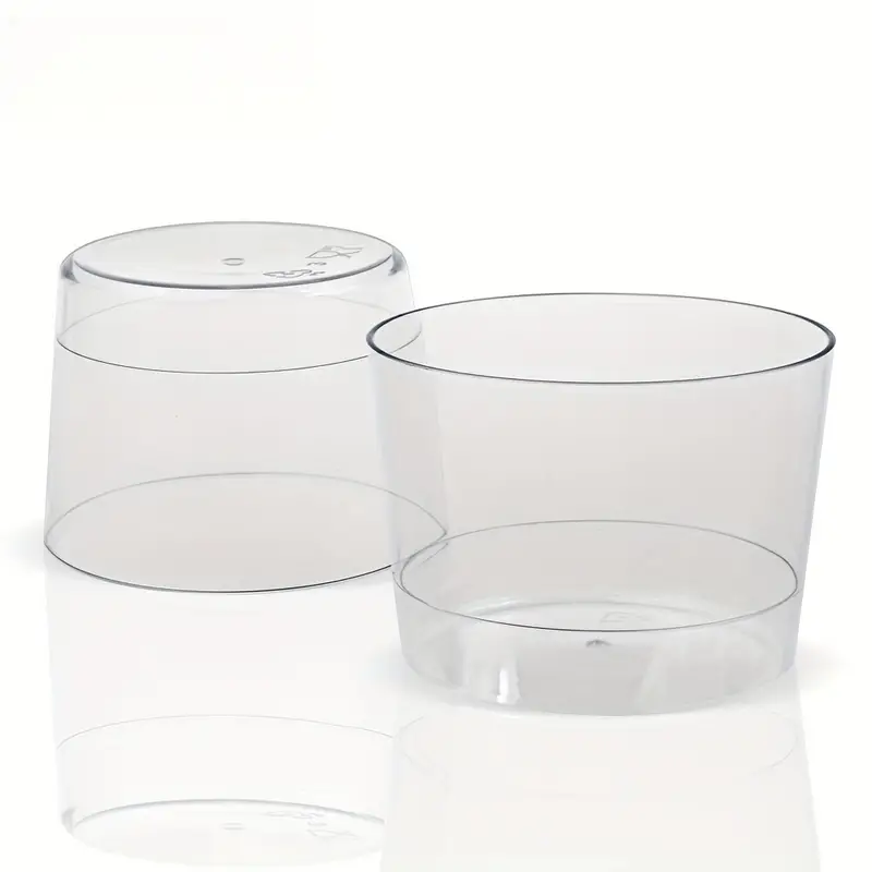 Clear Disposable Plastic Cups, Clear Plastic Cups Tumblers, Heavy