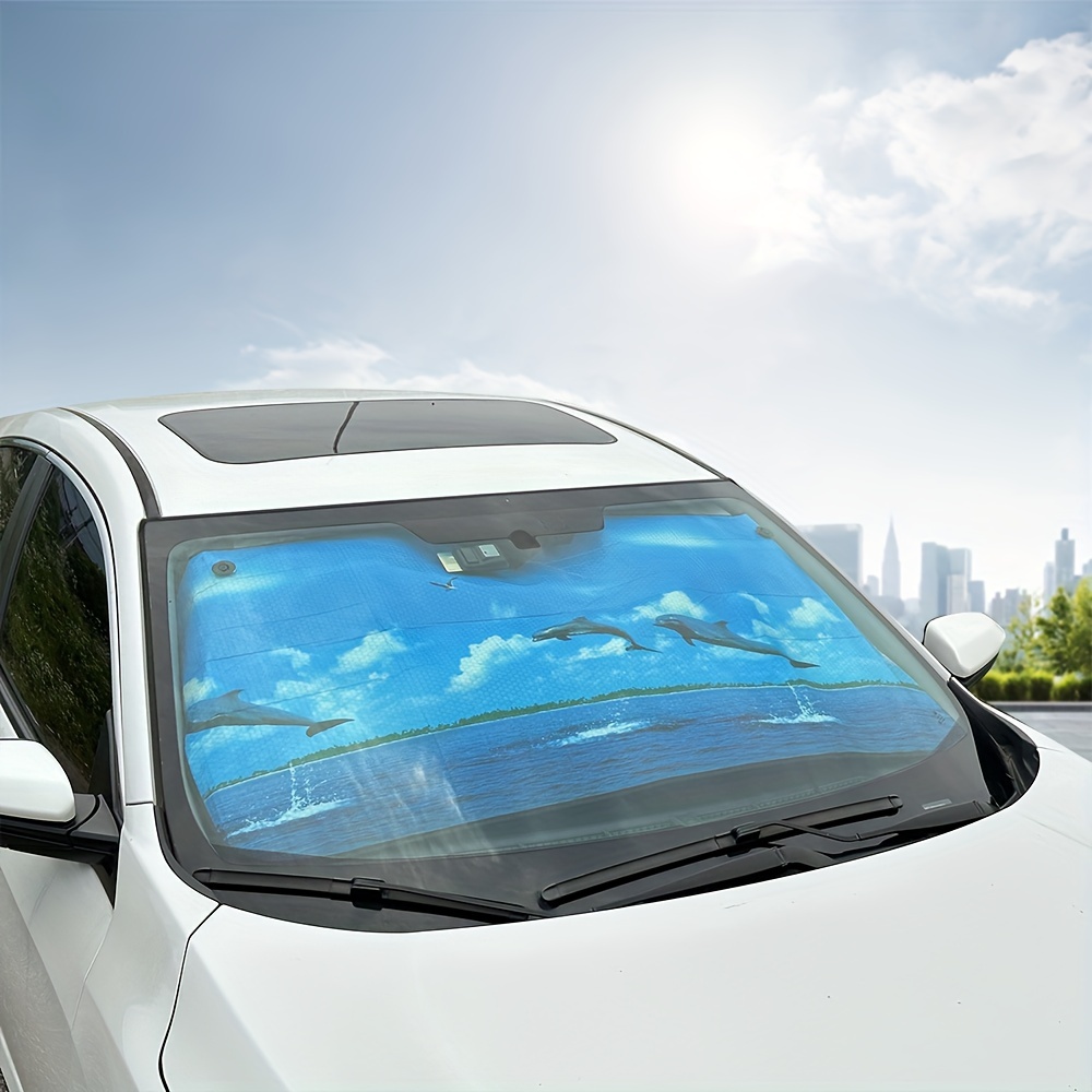 Acheter Pare-soleil de voiture style parapluie avant en verre, protection  solaire, tissu d'isolation thermique, pare-brise de voiture