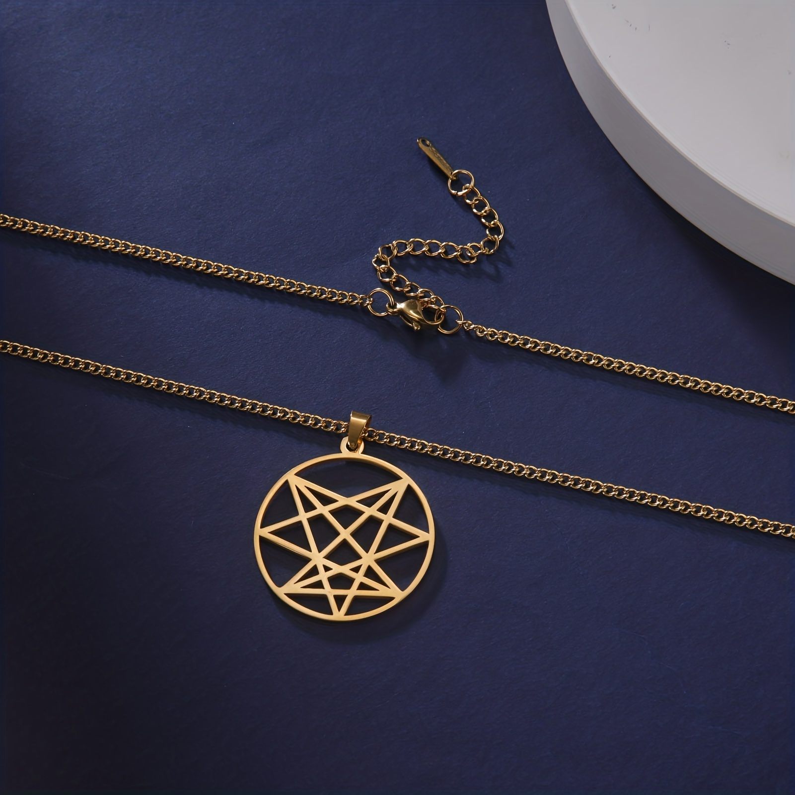 Enneagram 2 Stone Necklace