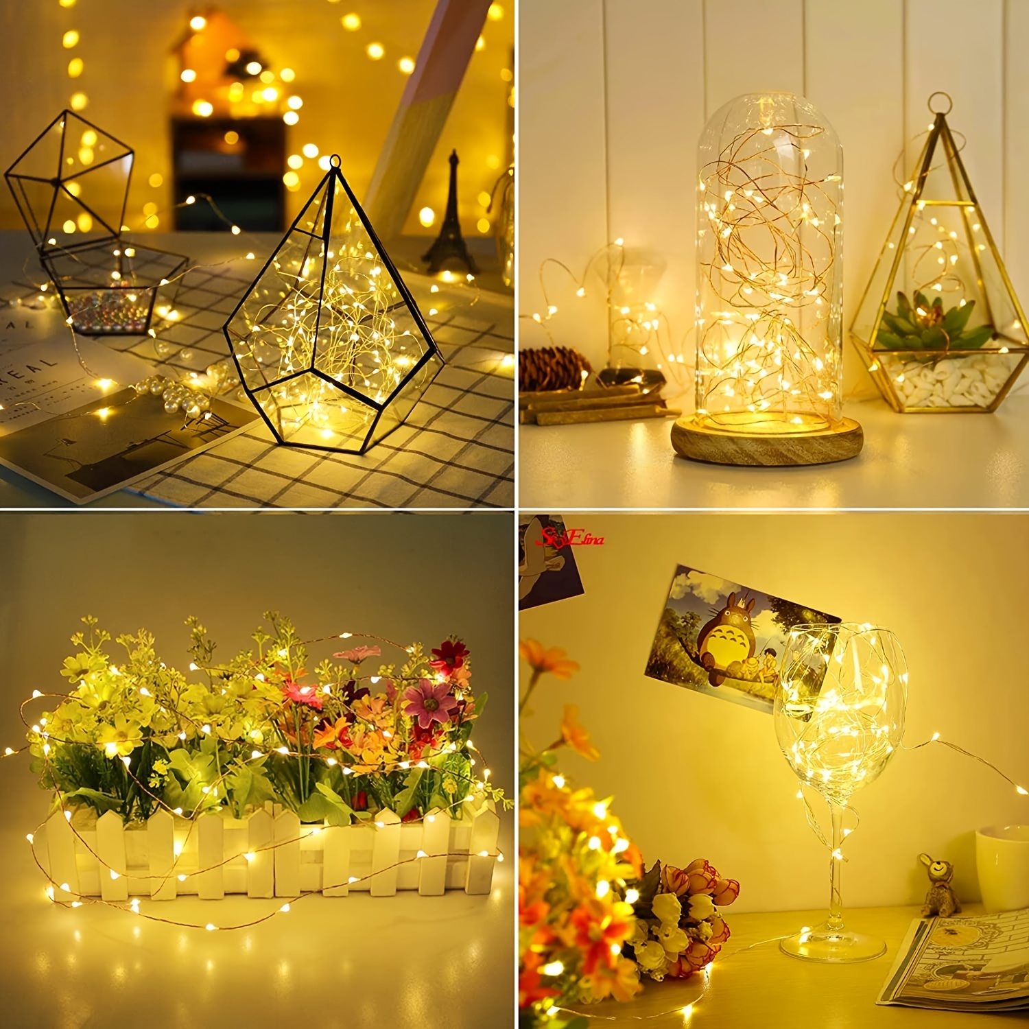 10 mini led string lights battery operated waterproof starry firefly lights perfect for home decor weddings details 6