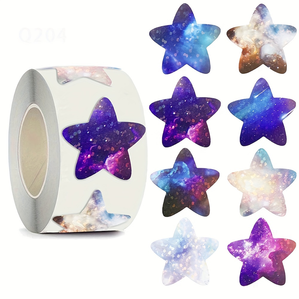 Glitter Stickers Stars - Galaxy