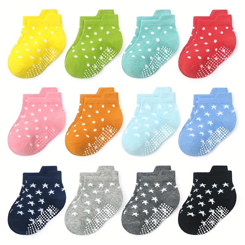 Baby Boys Girls Striped Cotton Boat Socks Breathable - Temu Philippines