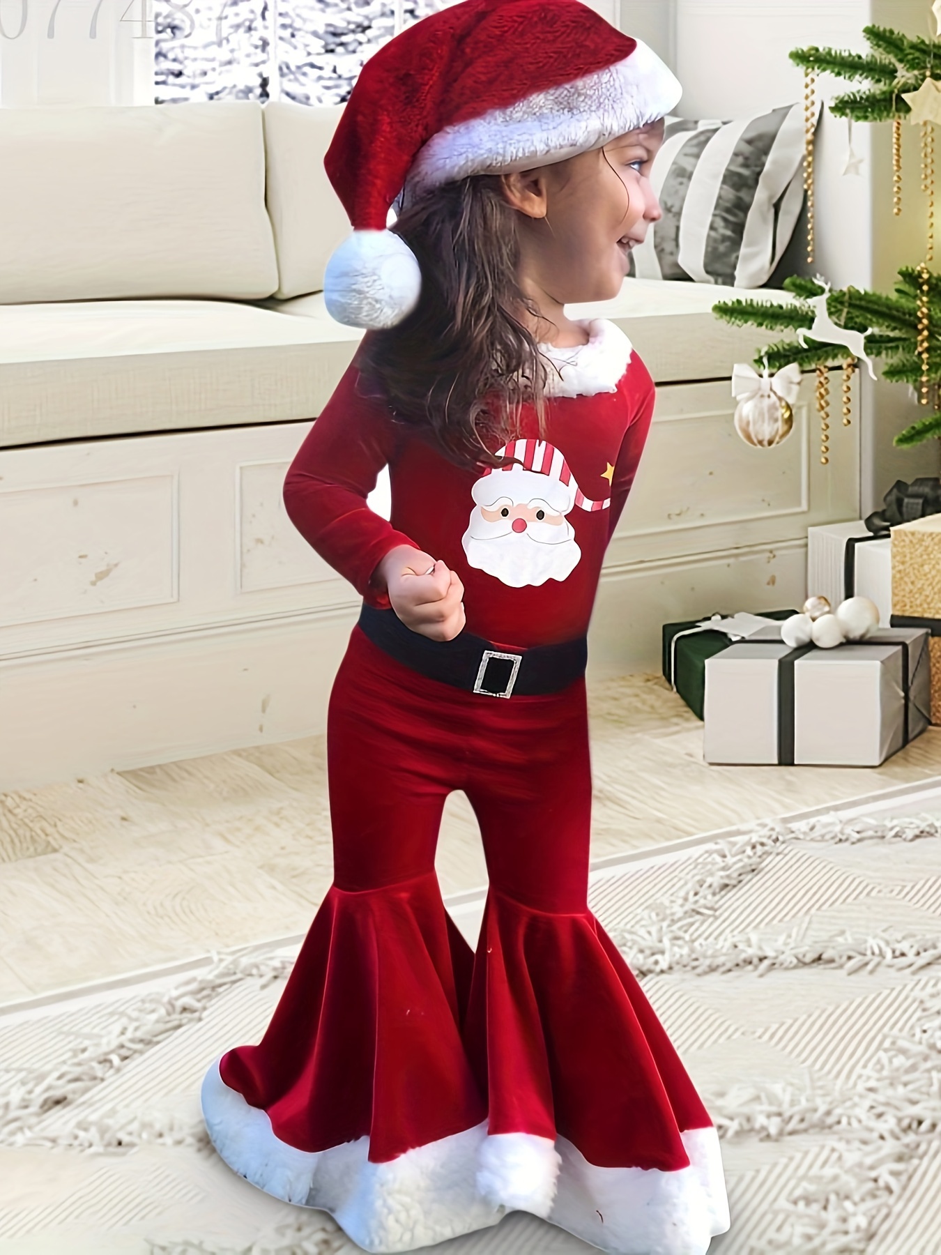 Girls 2025 christmas pants