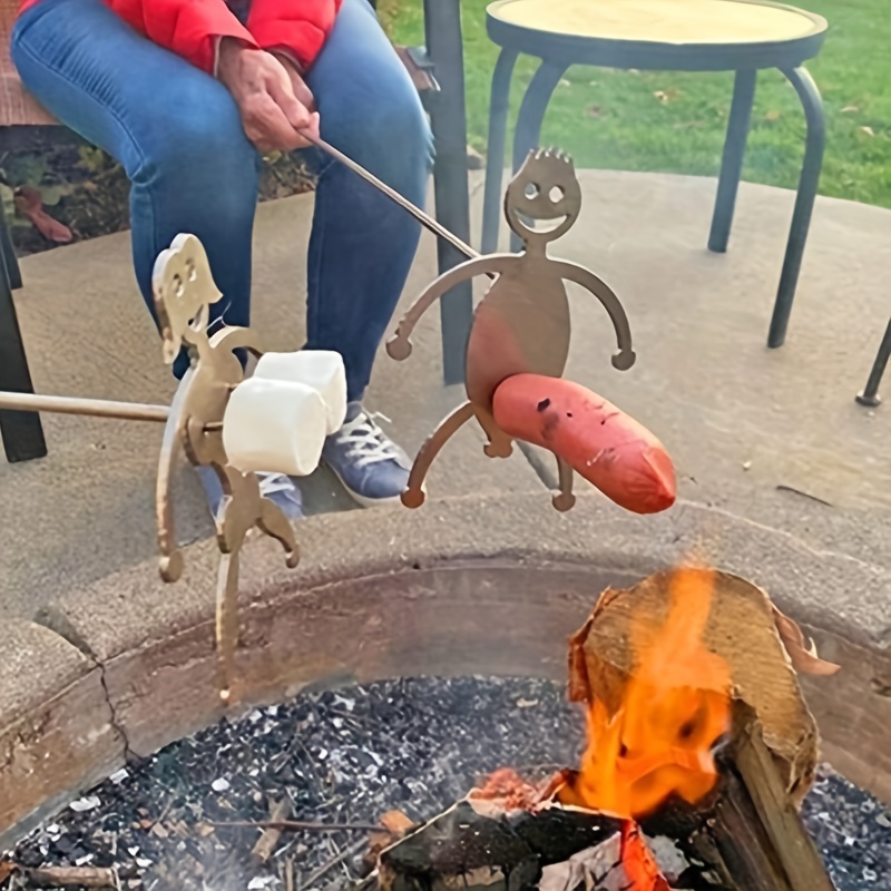 Retractable Barbecue Fork Marshmallow Roasting Sticks - Temu