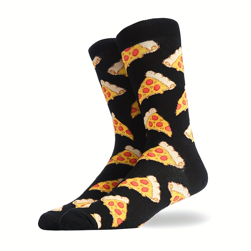 Calzini Da Uomo 1 Paio Hamburger Pizza Sushi Alieno Maschi Serie Moda  Cartone Animato Divertente Donna Felice Cotone Cotone Fresco Medio Da 39,43  €