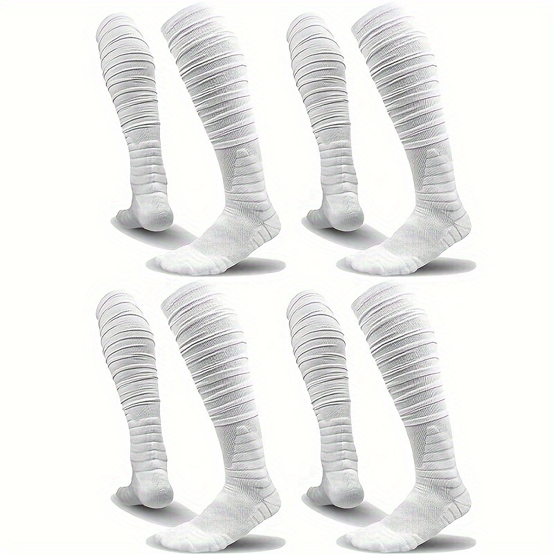 1pair Scrunch Socks For Men Women Winter Women Stylish Crew Socks - Sports  & Outdoors - Temu