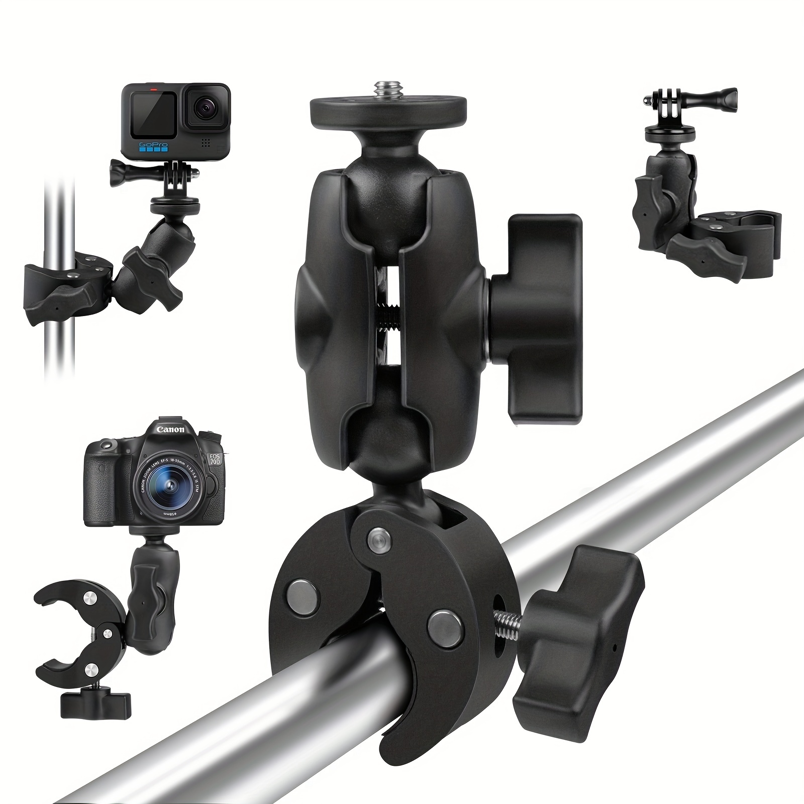 Bâton à Selfie avec Support Smartphone pour Caméra Sport DJI Osmo Action /  GoPro / Insta360 - Maison Du Drone