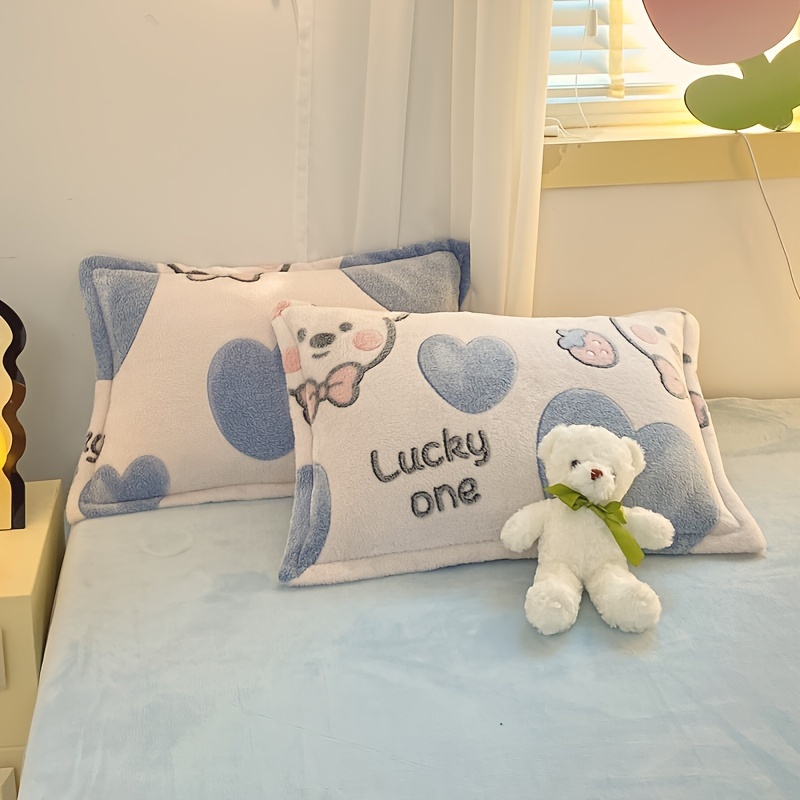 Blue teddy fleece discount bedding