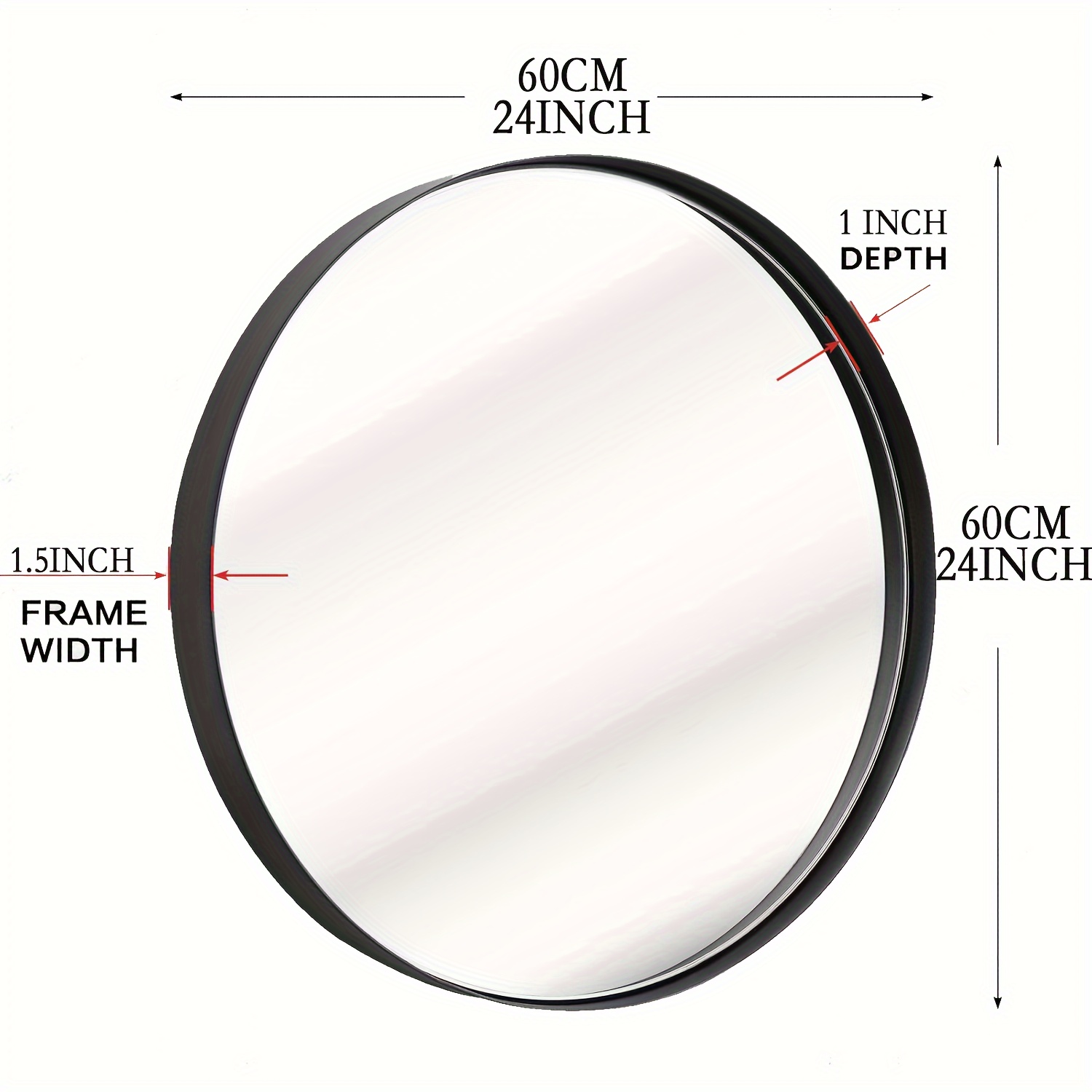 Round Table Wall Mirror Trays Circle Mirror Candle Plates - Temu