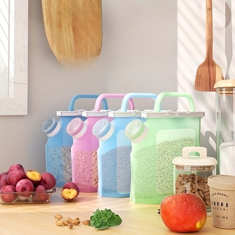 Snap Button Silicone Storage Bag Leakproof Food Storage Bags