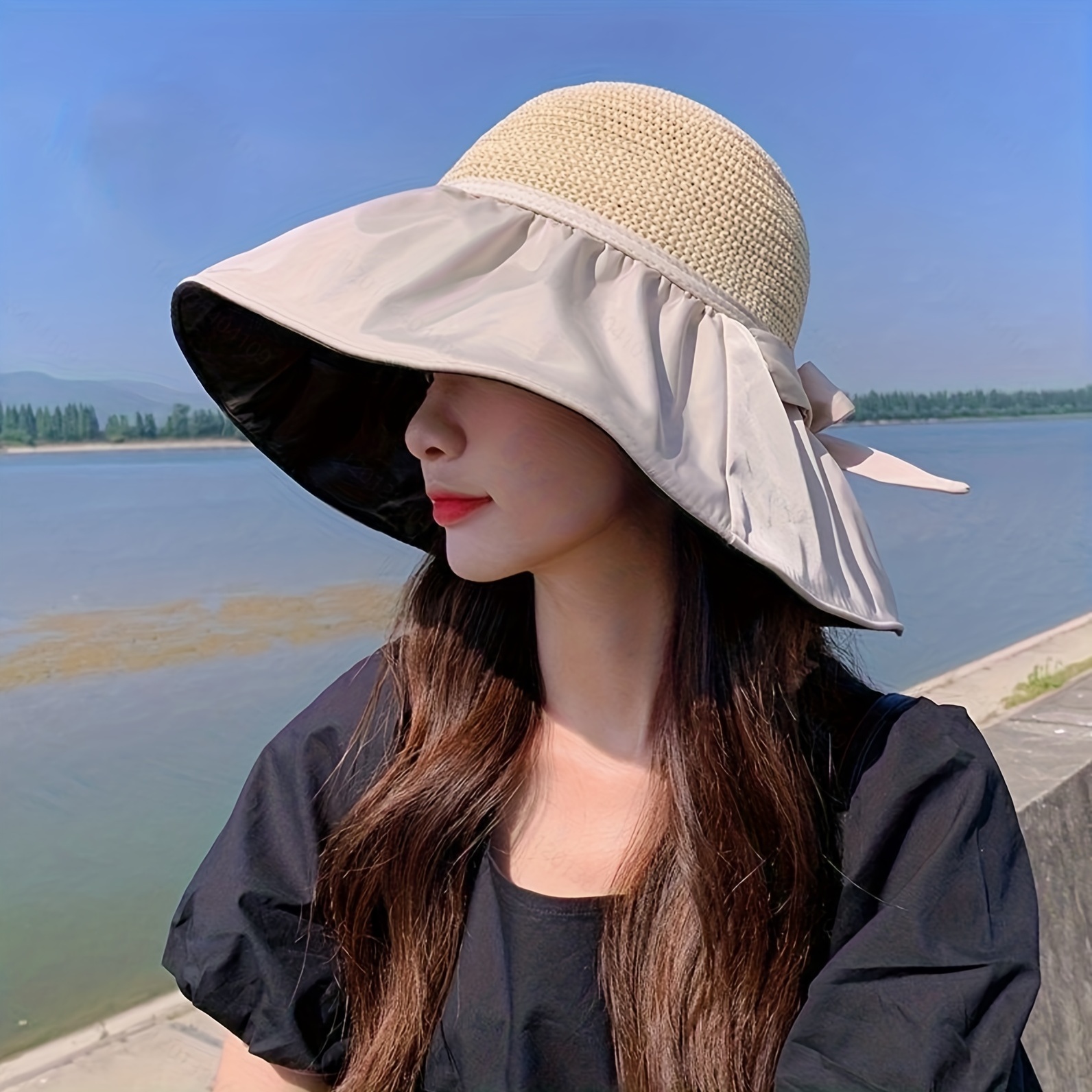 UV Protection Cap Outdoor Sun Visor Hat Hiking Fishing Travel for Women/Men  USA
