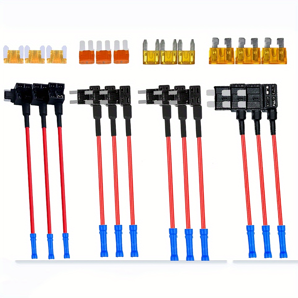 Add-a-Circuit Fuse Holder Tap Adapter Cable Standard Medium Fuse Holder  Cable - China Fuse Holder, Fuse Cable