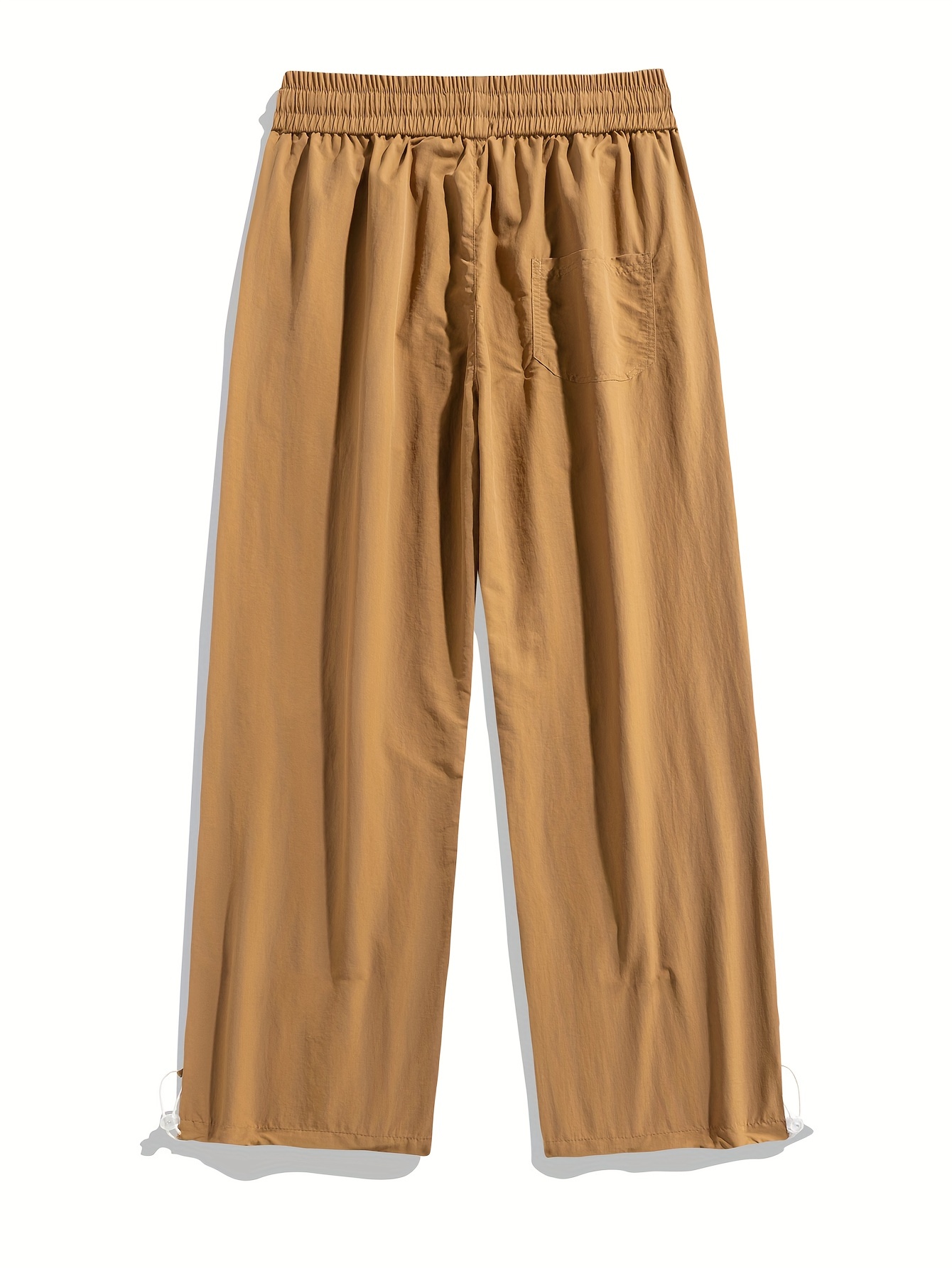 Jogger pants with elastic waistband and adjustable drawstring