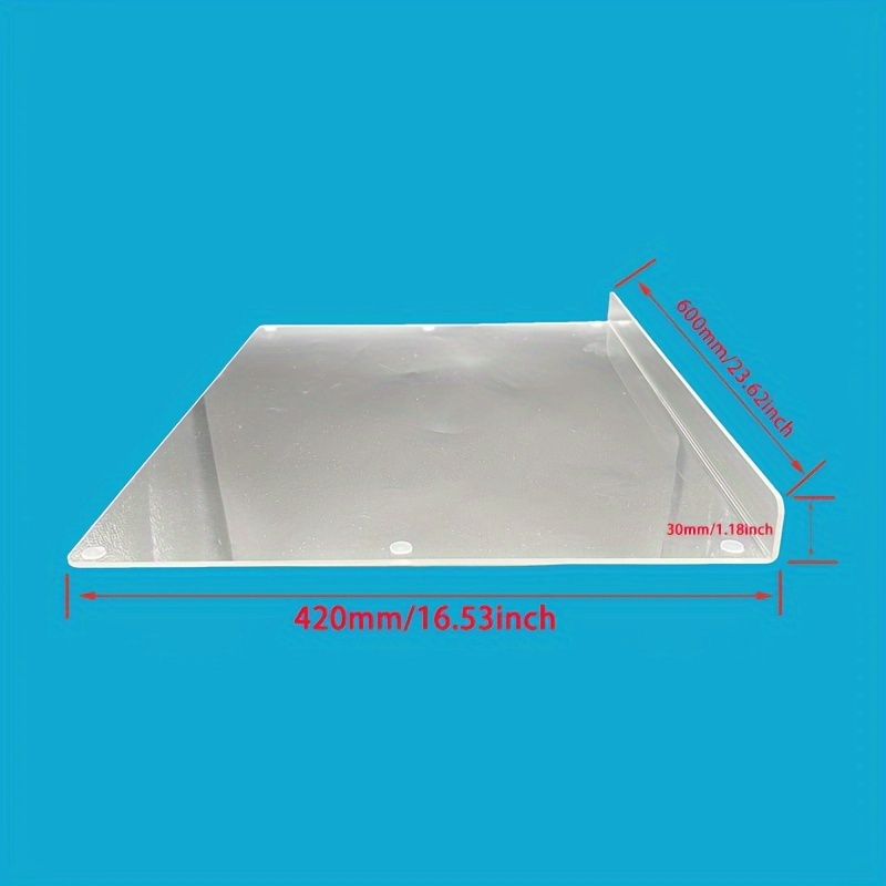 tabla de cortar acrílico transparenteTabla de cortar de cocina reutilizable  transparente con tapete antideslizante para encimeras de  cocina(Color:b,Size:b) : : Hogar y cocina