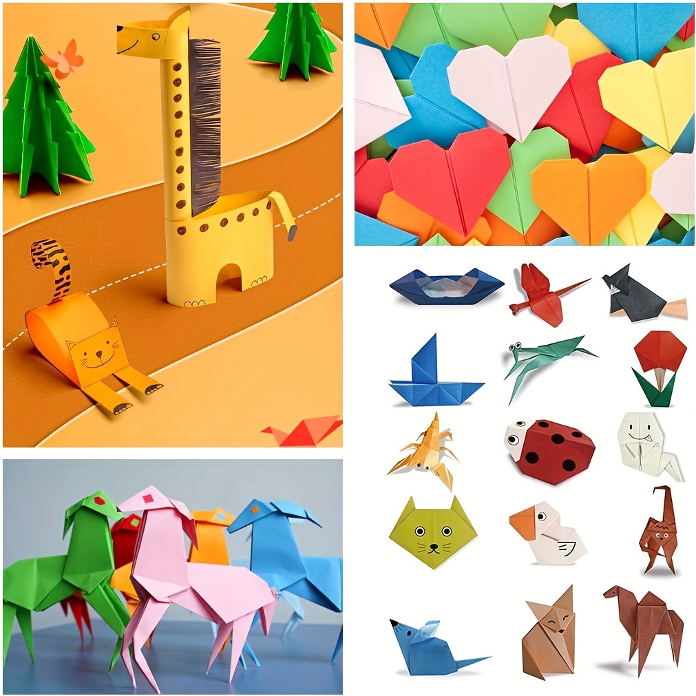Origami Paper Craft Colored Paper double Sided Color 10 - Temu