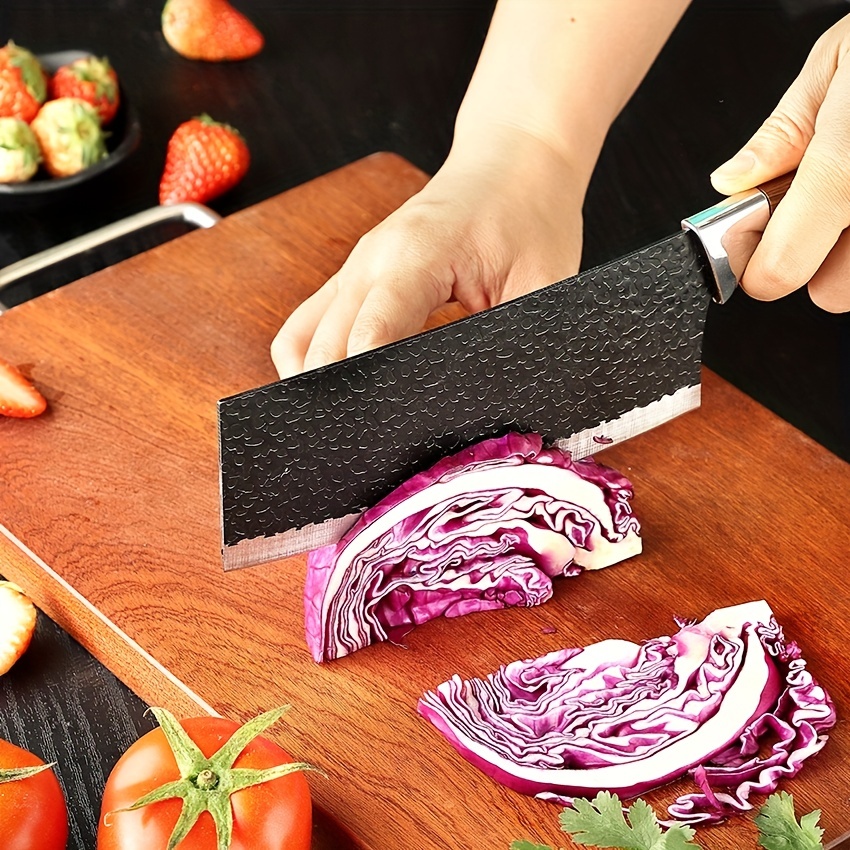 Kitchen Knife Set Meat Cleaver Santoku Knife And Paring - Temu Germany | Allzweckscheren