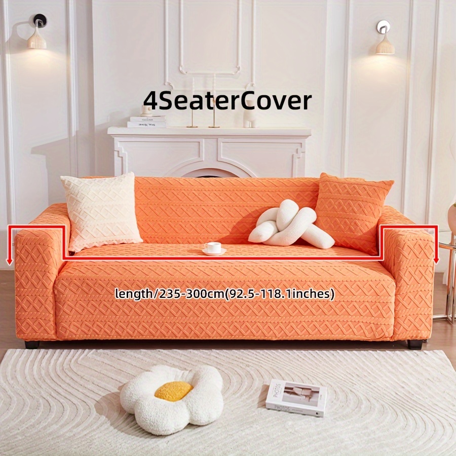 Elastic Sofa Slipcover/pillowcase Four Seasons Universal - Temu Canada