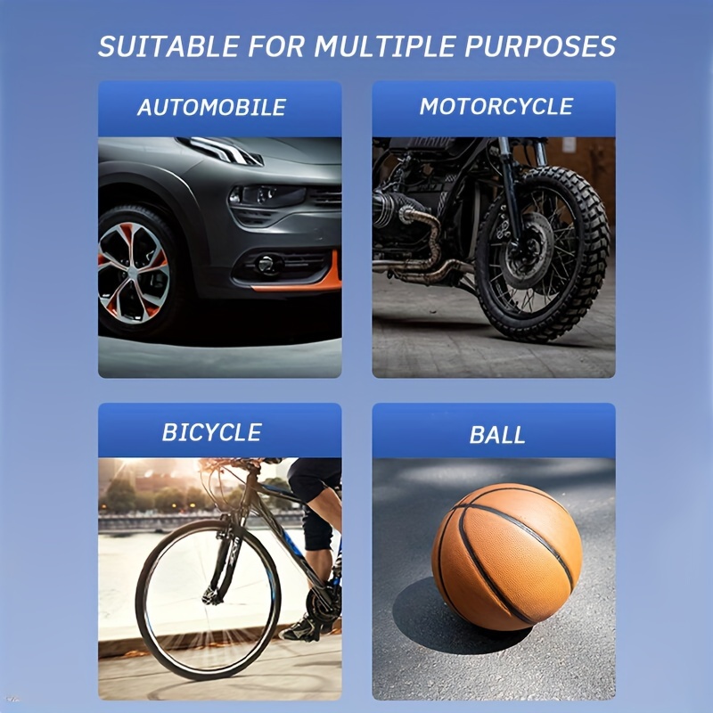Air Pump Wireless Charging Pump Car Motorcycle Bicycle Basketball