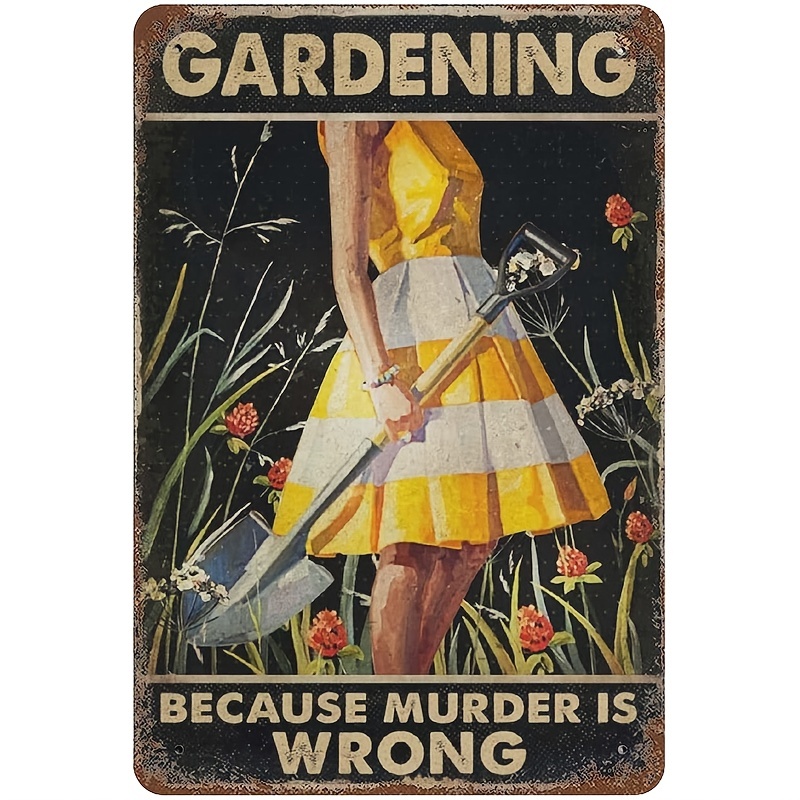 Vintage Metal Tin Sign Iron Painting Temu Australia