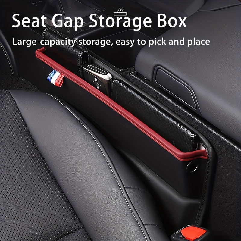Premium Leather Front and Rear Seats Car Organizer Box, Custom fit for -  VTH Global Store