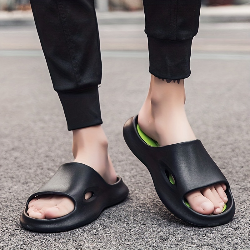 Men's Lightweight Quick Drying Slides for Bathroom Beach