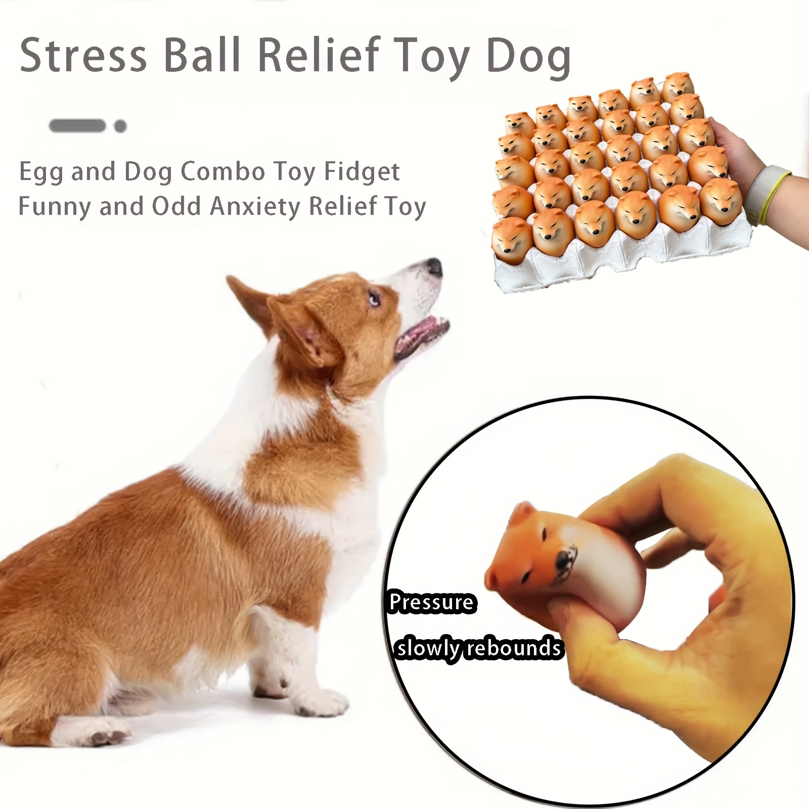 

1/2/4/6pcs Dog Crew Toy, Pet Grinding Teeth Sound Toy For Dog Interactive Supply