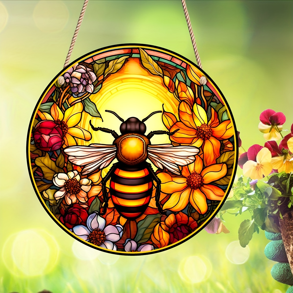 Bee Suncatcher - Temu