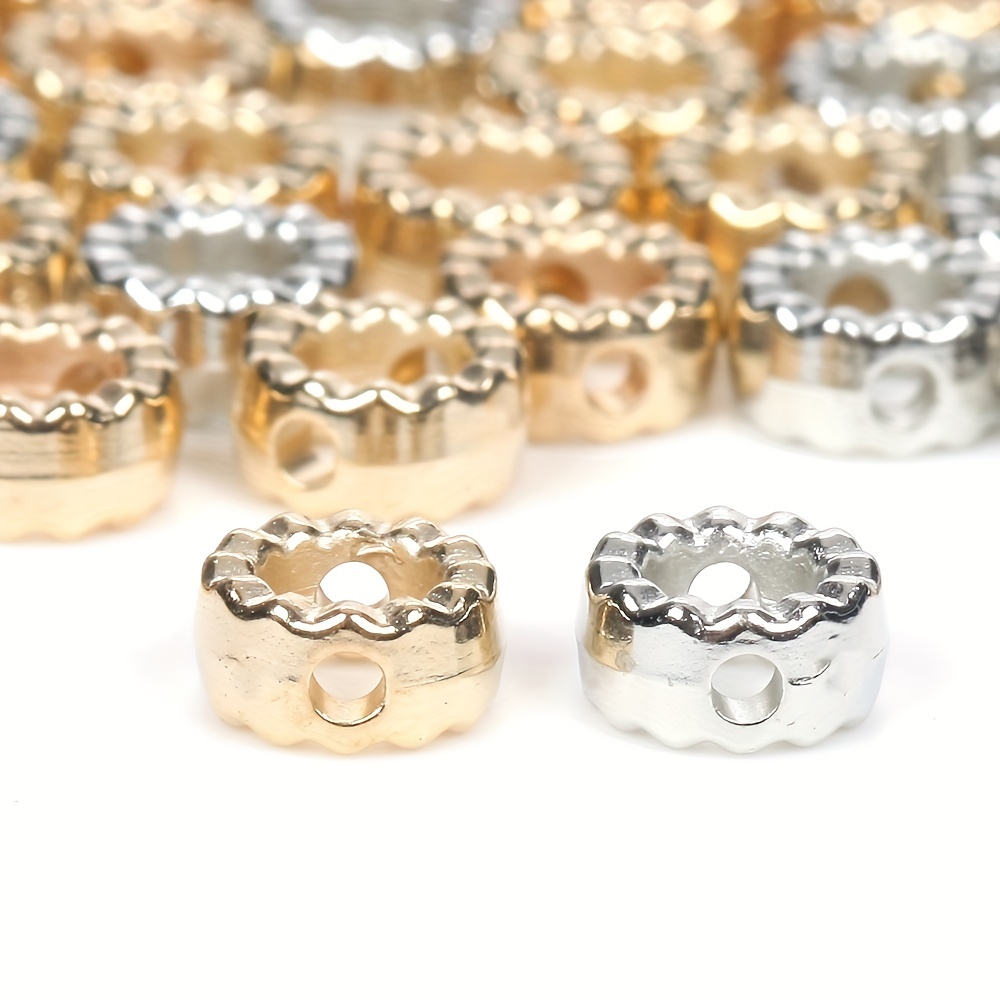 14K Gold Filled Rondelle Laser Diamond Cut Spacer Beads