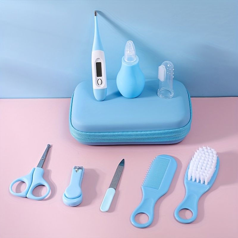 Kit de cuidado de la salud del bebé recién nacido, juego de aseo,  cortapelos de uñas