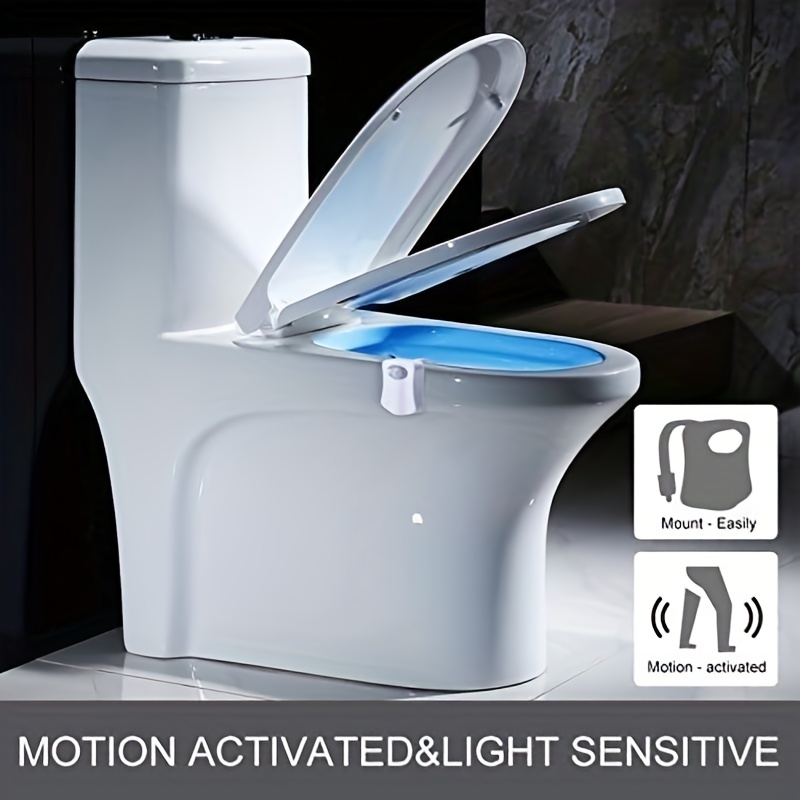 Toilet Night Light Motion Activated Toilet Lighting For - Temu