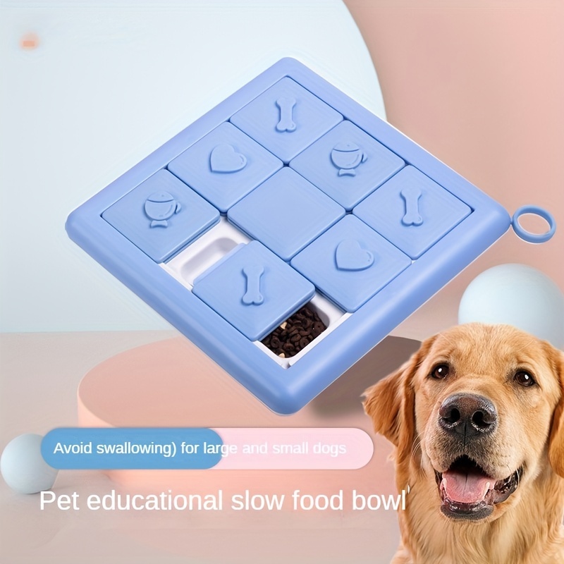 Bite resistant Slow Feeder Bowls For Dogs Fun Treasure Hunt - Temu
