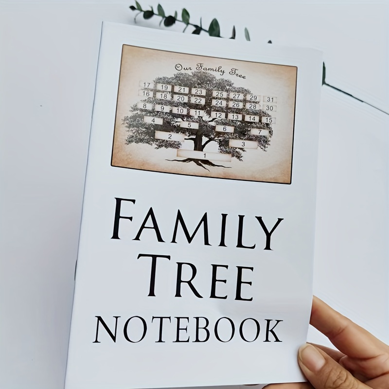 Family Tree Notebook fill In Family Members Personal Family - Temu