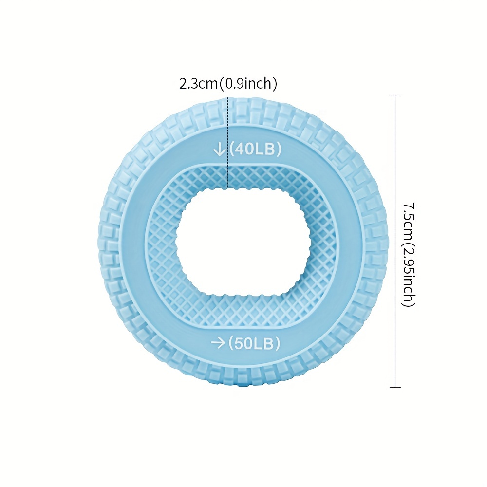 Tire Grip Strengthener, Made of Silicone, Full Hand Grip, Finger Training, Rehabilitation Exercise, Exclusive Patented Product
