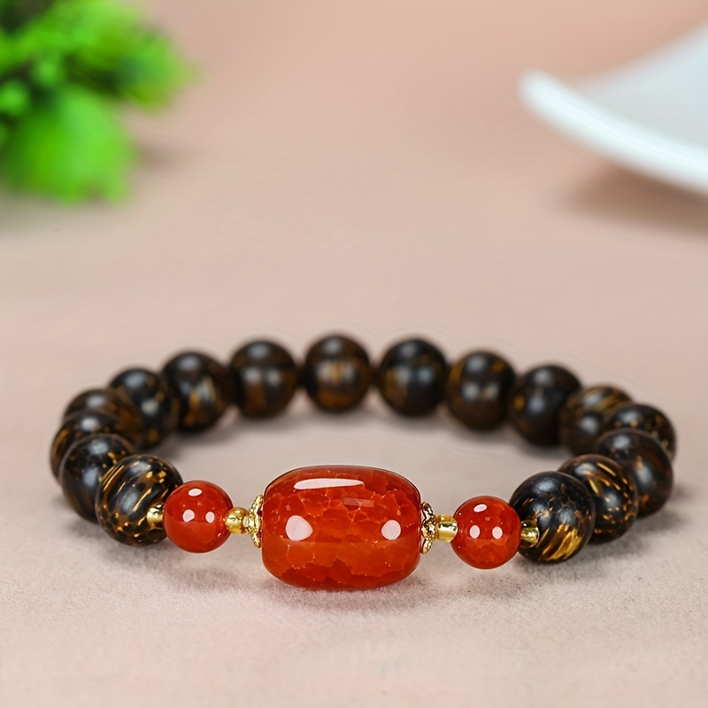 6mm(0.236inch)-12mm(0.472inch) Black Agates Mantra Prayer Stone Beads Round  Loose Beads For Jewelry Making DIY Bracelet Necklace Handmade Accessories