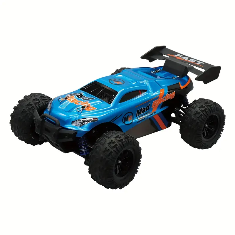 Carro De Brinquedo Com Controle Remoto 2.4G, RC Com Tração Nas