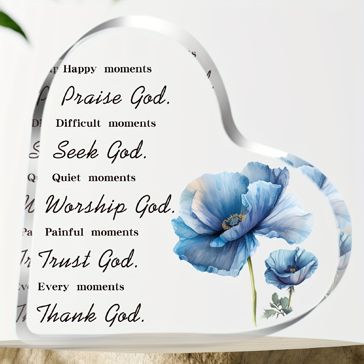 Blessed Is She Religious Wall Decor Catholic Gifts Women Bible Verses -  pamaheart