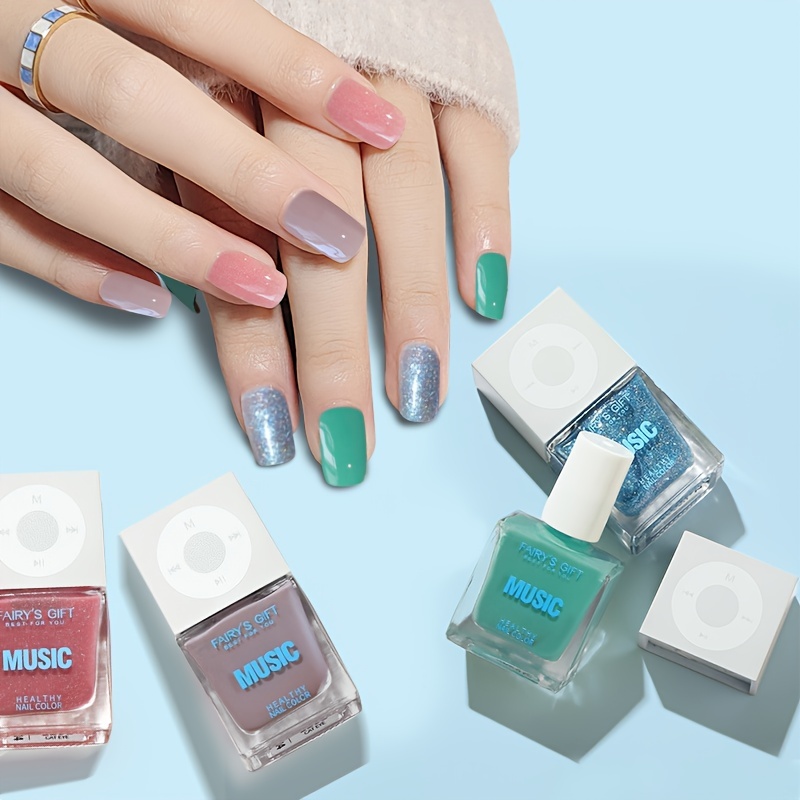 Peelable Water Based Nail Polish Odorless Baking Quick Drying