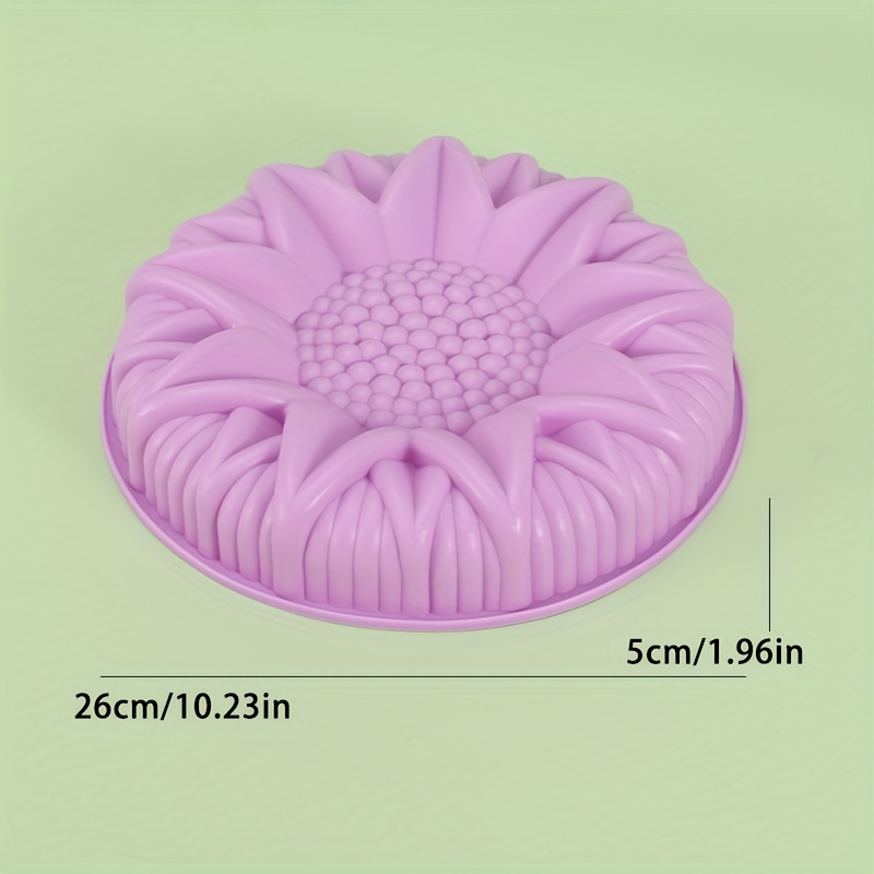 High Temperature Resistant Sunflower Cake Silicone Mold - Temu